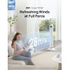 imageDreo Tower Fan for Bedroom 90 Oscillating Standing Fan 30ft far 28dB Quiet for Sleep 6 Speeds 4 Modes 12H Timer 42 Inch Bladeless Remote for Home Office Room Cruiser Pro T1White