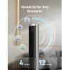 imageDreo Tower Fan for Bedroom 90 Oscillating Standing Fan with 40ft Far Airflow 25dB Ultra Quiet DC Motor 28fts Velocity 12 Speeds 42 inch Smart Control 4 Modes 12H Timer Pilot Pro SSilver