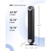 imageDreo Tower Fan for Bedroom Upgraded DC 9 Speeds 25dB UltraQuiet Floor Fan 90 Oscillating Fans with 28fts Velocity 12H Timer Standing Fan Bladeless Fan Powerful for Home Office RoomBlack