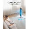 imageDreo Tower Fan for Bedroom Upgraded DC 9 Speeds 25dB UltraQuiet Floor Fan 90 Oscillating Fans with 28fts Velocity 12H Timer Standing Fan Bladeless Fan Powerful for Home Office RoomStarlight
