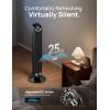 imageDreo Tower Fan for Bedroom Upgraded DC 9 Speeds 25dB UltraQuiet Floor Fan 90 Oscillating Fans with 28fts Velocity 12H Timer Standing Fan Bladeless Fan Powerful for Home Office RoomBlack