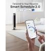imageDreo Tower Fan for Bedroom Upgraded DC 9 Speeds 25dB UltraQuiet Floor Fan 90 Oscillating Fans with 28fts Velocity 12H Timer Standing Fan Bladeless Fan Powerful for Home Office RoomStarlight