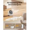 imageDreo Whole Room Heater 714 60 Vertical ampamp 90 Horizontal 3D Oscillating Heating 12 fts LongRange Circulator 3 Heat ampamp 3 Fan Settings Space Heaters for Indoor Use Bedroom Office BlackWhite