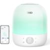 imageDREO Humidifiers for Bedroom Baby HM409S Ultra Quiet 28dB ampamp 3L Top Fill Cool Mist Humidifier for Nursery Smart Air humidifier for Plants Indoor 1500 RGB Night Light ampamp Sleep Routine TrainerWhite