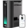 imageDreo 6L Humidifiers for Bedroom Smart Warm ampamp Cool Mist for Large Room 60Hr Quiet Runtime for Baby Plant Humidity Sensor Indicator Light 12H Timer GoogleAlexa HM713SBlack