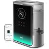 imageDreo 8L Smart Humidifier Large Room 600ft HM717S 80H Runtime Supersized Warm and Cool Mist Humidifiers for Bedroom Baby 28dB Quiet Air Humidifier for Plants Indoor Home Whole House SilverSilver