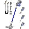 imageDreo Cordless Vacuum Cleaner for Home 25kPa 550W Strong Suction 3000mAh Detachable Battery Up to 60 Mins HandheldStick Vacuum with Headlights Tools for Car Pet Hair Carpets Hard Floors