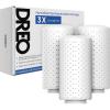 imageDreo Demineralization Cartridge 3Pack for Humidifiers Compatible with Dreo Humidifiers HM512S713713S717S Prevent Mineral Buildup Filter Hard Water Eliminate White Dust