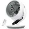 imageDreo Fan for Bedroom 13Inch Oscillating Table Air Circulator Fan for Whole Room 120 Tilt Adjustment 28dB UltraQuiet 70ft Powerful Airflow 4 Speeds Desk Fans with Remote for Home OfficeWhite