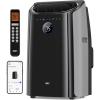 imageDreo Portable Air Conditioners 12000 BTU ASHRAE 8000 BTU DOE Smart AC Unit for Room with Drainagefree Cooling APPVoiceRemote Fan ampamp Dehumidifier Quiet Standing AC for Bedroom AC515S NewBlack