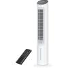 imageDreo Portable Air Conditioners Fan 40 Standing Fans that Blow Cold Air Portable AC80 Oscillating Evaporative Air CoolerRemovable Water Tank Ice Packs Remote Control 4 Speeds 7H Timer BlackWhite