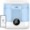 imageDreo Smart Humidifiers for Bedroom 6L Top Fill Supersized Cool Mist Humidifier for Large Room 60 Hour Runtime Quiet Ultrasonic Humidifier for Plants Baby Indoor Home Night Light BlackBlue