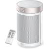 imageDreo Space Heater Portable Electric Heaters for Indoor Use with Thermostat and Remote 2024 Upgraded Digital Display 12H Timer 5 Mode 1500W PTC Ceramic Fast Safety Heat for Office Bedroom HomeWhite