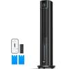 imageDreo Tower Fan for Bedroom 43quot Cooling Fans That Blow Cold Air 2025 Upgraded Evaporative Air Cooler Quiet 85 Oscillating Floor Fan Easy Cleaning APP Control 4 Modes ampamp 4 Speeds 12H Timer BlackBlack