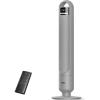 imageDreo Tower Fan for Bedroom 90 Oscillating Standing Fans for Room with 4 Speeds 3 Modes 28dB Quiet for Sleep 25fts Velocity 8H Timer Remote Living Room Office Home Black TF117Grey