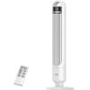 imageDreo Tower Fan for Bedroom 90 Oscillating Standing Fans for Room with 4 Speeds 3 Modes 28dB Quiet for Sleep 25fts Velocity 8H Timer Remote Living Room Office Home Black TF117White