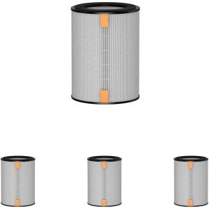 imageDreo Air Purifiers Replacement Filter HEPA Filter for Dreo Purifier Tower Fan MC710S with 2 Stage Filtration Black StandardDRHPA019Standard Pack of 4