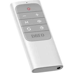 imageDreo Tower Fan Remote Space Heater Remote Control White Small