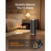 imageDreo Space Heater 1500W Electric Heaters for Indoor Use with Thermostat 70 Oscillation 8 Safety Protections 5 Modes Remote 12H Timer Quiet Portable Heater for Office Bedroom Large RoomGold
