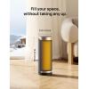 imageDreo Space Heater 1500W Electric Heaters for Indoor Use with Thermostat 70 Oscillation 8 Safety Protections 5 Modes Remote 12H Timer Quiet Portable Heater for Office Bedroom Large RoomGold