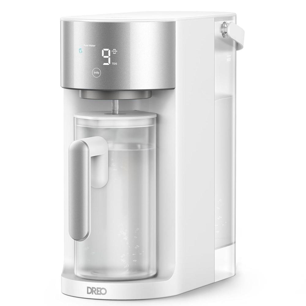 imageDREO Reverse Osmosis Water Filter Countertop RO Filtration System 31 Pure to Drain TDS amp Filter Life amp Autofill Pitcher InstallationFree SelfCleaning Water Purifier RO Water Filter 112 3L