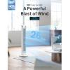 imageDREO Smart Tower Fan for Bedroom 90 Oscillating 40 Standing Fan 26fts HighSpeed 5 Speeds 4 Modes Quiet Room Floor Fans TouchRemoteAPP amp Voice Control Work with Alexa 12H Timer SilverWhite