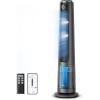 imageDREO TurboCool Misting Fan 765S Fans that Blow Cold Air 10F Cooling 34fts Fast Evaporative Air Cooler 6L Tank 20 dB Quiet DC Motor 90 Tower Fan with 12 Speeds 4 Modes for Home Grey