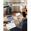 imageDREO Portable Air Conditioner 516S 14000 BTU ASHRAE 10000 BTU DOE Smart AC Unit for Bedroom with Drainagefree Cooling FanampDehumidifier 3 in 1 APPVoiceRemote Quiet Standing AC for Room Indoors