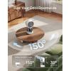 imageDREO TurboCool Misting Fan 516 15030 Omnidirectional Oscillating Desk Cooling Fan 5 Drop Evaporative air cooler 26 fts Wind Ultrafine Mist 20dB 6 Speeds 2 Modes Remote Control WhiteWhite