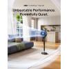 imageDREO Fan for Bedroom 120100 OmniDirectional Oscillating Fan 96ft Air Reach DC Motor 20 dB Quiet Standing Pedestal Fans 9 Speeds 3 Modes Remote 3742 Adjustable Height 8H Timer