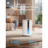 image:imageDREO 73 Pint Smart Dehumidifier for Basement Home amp Large Room up to 2000 Sq Ft Energy Star 60 Dehumidifier with Drain Hose Quiet 42dB Auto Humidity Control 3 Fan Speeds Timer Continuous DrainGold