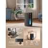 image:imageDREO 73 Pint Smart Dehumidifier for Basement Home amp Large Room up to 2000 Sq Ft Energy Star 60 Dehumidifier with Drain Hose Quiet 42dB Auto Humidity Control 3 Fan Speeds Timer Continuous DrainBlack