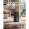 image:imageDREO 73 Pint Smart Dehumidifier for Basement Home amp Large Room up to 2000 Sq Ft Energy Star 60 Dehumidifier with Drain Hose Quiet 42dB Auto Humidity Control 3 Fan Speeds Timer Continuous DrainBlack