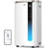 image:imageDREO 73 Pint Smart Dehumidifier for Basement Home amp Large Room up to 2000 Sq Ft Energy Star 60 Dehumidifier with Drain Hose Quiet 42dB Auto Humidity Control 3 Fan Speeds Timer Continuous DrainGold