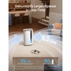 image:imageDREO 95 Pint Smart Dehumidifier for Basement Home amp Large Room up to 3000 Sq Ft Energy Star 60 Dehumidifier with Drain Hose Quiet 42dB Auto Humidity Control 3 Fan Speeds Timer Continuous Drain