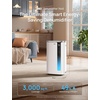 image:imageDREO 95 Pint Smart Dehumidifier for Basement Home amp Large Room up to 3000 Sq Ft Energy Star 60 Dehumidifier with Drain Hose Quiet 42dB Auto Humidity Control 3 Fan Speeds Timer Continuous Drain