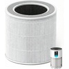 image:imageDREO Genuine HEPA Replacement Filter for Air Purifier 539539S DRHAP009DRHAP009S White 3in1 HEPA amp Activated Carbon Filter for PM25 Smoke Odor Dust amp Pollen1 PackReplacement Filter Only