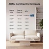 image:imageDREO Smart Air Purifier 530S With RGBIC LightHome HEPA Air Cleaner with WiFiVoiceAlexaSmokeDustPollenOdorPM25 Quality Monitor4 Fan Speeds amp AutoTurbo18dB Quiet Sleep ModesDRHAP010S