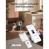 image:imageDREO Smart Pet Air Purifier 539AS Home 3Stage HEPA Air Cleaner with WiFiVoiceAlexa Smoke Dust Pollen Odor PM25 Quality Monitor 4 Fan Speeds amp AutoTurbo18dB Quiet Sleep Mode DRHAP009AS