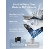 image:imageDREO Air Purifier 539AS Black530S DRHAP009AS BlackDRHAP010S Replacement Filter 3in1 HEPA Filter with PreFilter to Capture Pet Hair DustPollenOdorsampSmoke1 Pack Replacement Filter Only