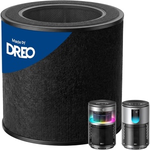 image:imageDREO Air Purifier 539AS Black530S DRHAP009AS BlackDRHAP010S Replacement Filter 3in1 HEPA Filter with PreFilter to Capture Pet Hair DustPollenOdorsampSmoke1 Pack Replacement Filter Only